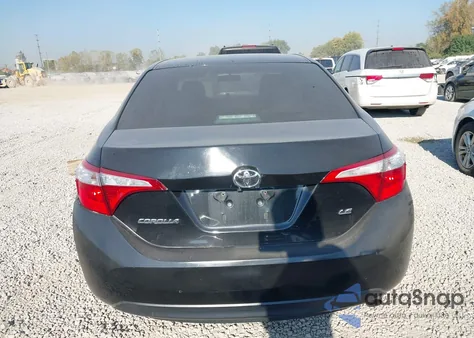 2016 Toyota Corolla Le из США, поврежденный, VIN 2T1BURHE4GC709225